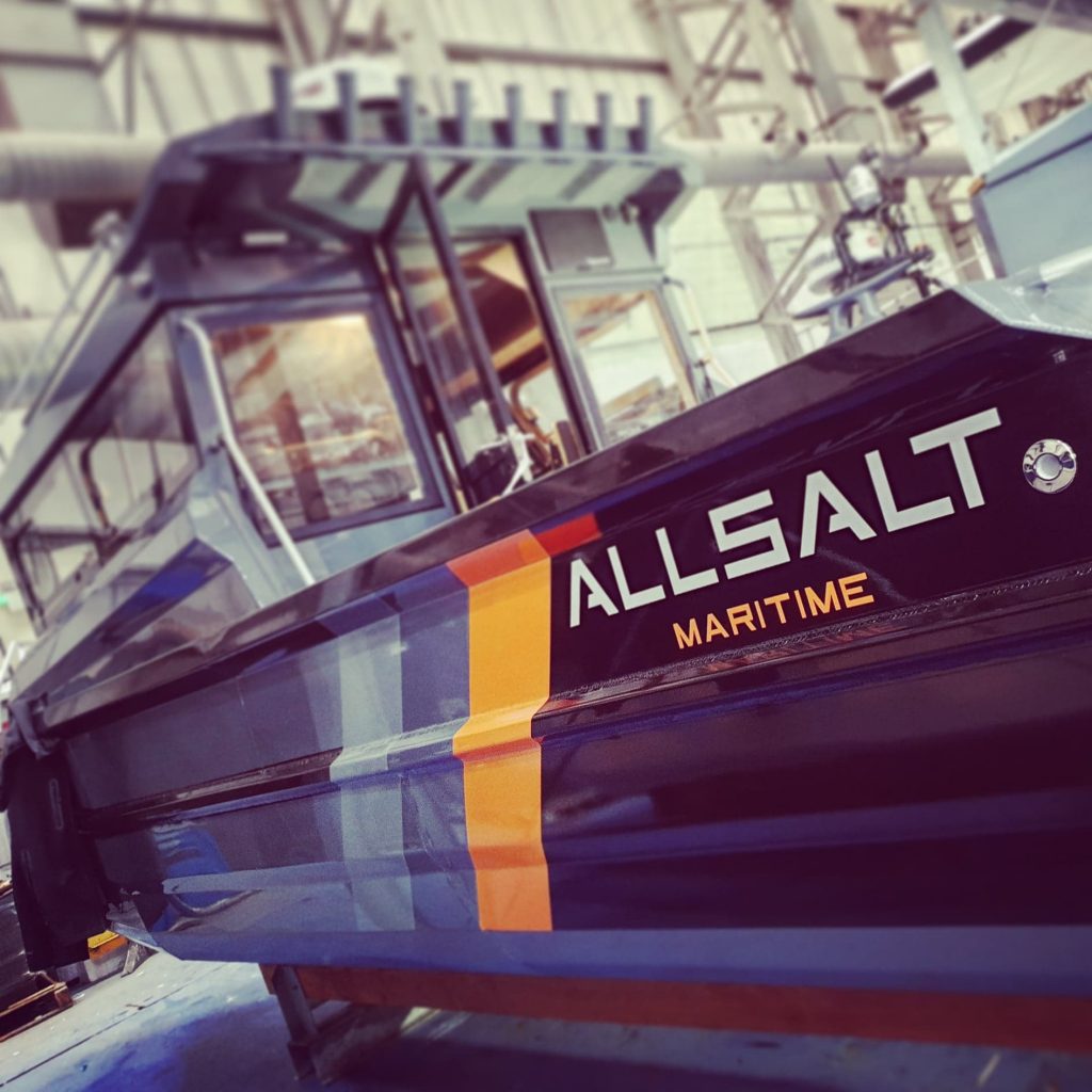 Allsalt Maritime corporate branding